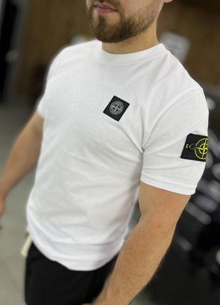 Футболка в стиле stone islandпремиум качество акций самая низкая цена