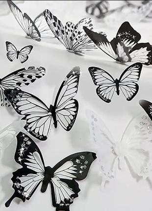 Очень красивые пластиковые бабочки1 фото