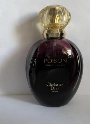Christian dior poison edt 5 мл винтаж