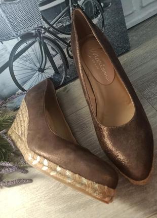 Красивые туфли эспадрильи натуральная кожа illarion2 фото