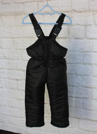 Теплий зимовий напівкомбінезон комбінезон комбинезон2 фото