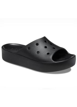 Жіночі шльопанці crocs classic platform slide, 100% оригінал