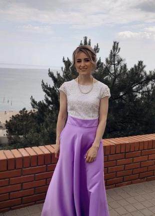 Платье длинное