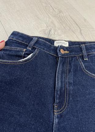 Темно-сині джинсові шорти6 фото