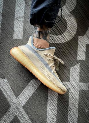 Мужские кроссовки adidas yeezy boost 350 v2 "linen"#адидас