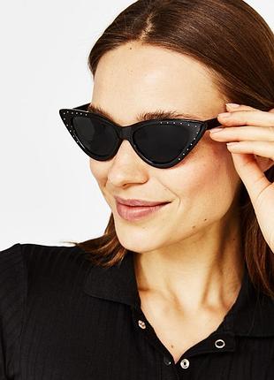 Очки в стиле cat eye bershka new