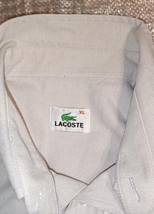 Сорочка з коротким рукавом lacoste великого розміру5 фото