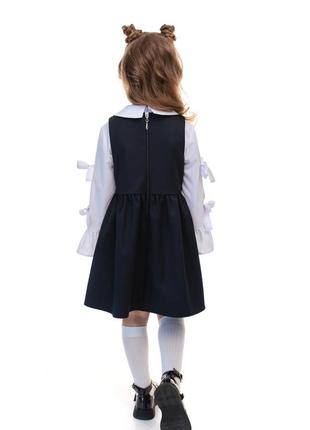 Сарафан шкільний - темно-синій арт.4882 фото