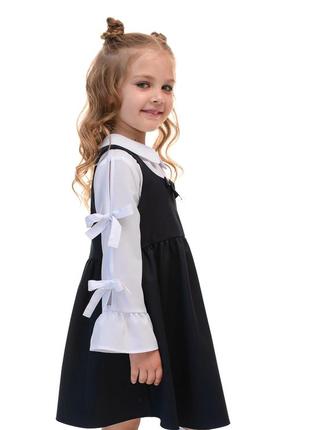 Сарафан шкільний - темно-синій арт.4883 фото