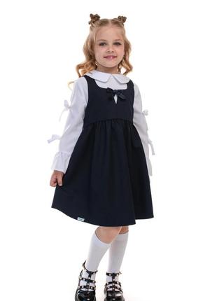 Сарафан шкільний - темно-синій арт.488