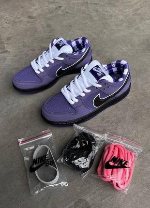 Женские кроссовки sb dunk lobster purple
