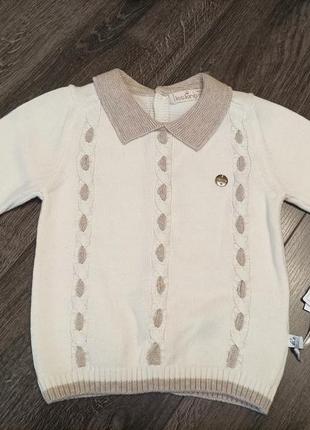 Детский вязаный костюм