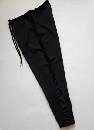 Бесподобные брюки с велюровыми лампасами высокая посадка большого размера monsoon4 фото