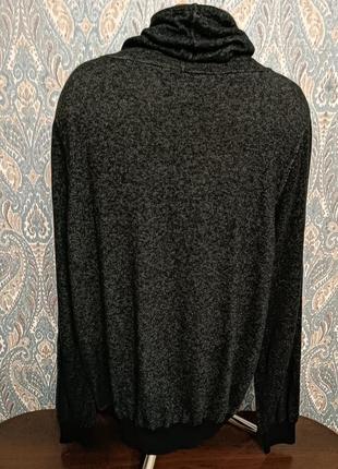 Толстовка / свитер с высоким воротом бренда jean pascale большого размера9 фото