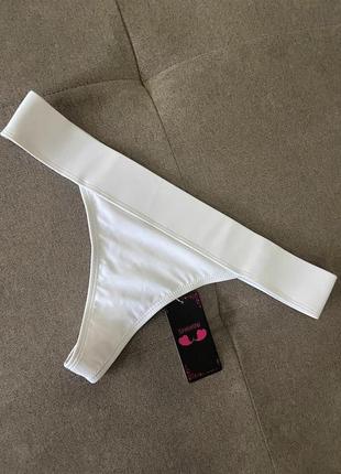 Сексуальные белые плавки трусики купальник от shekini3 фото