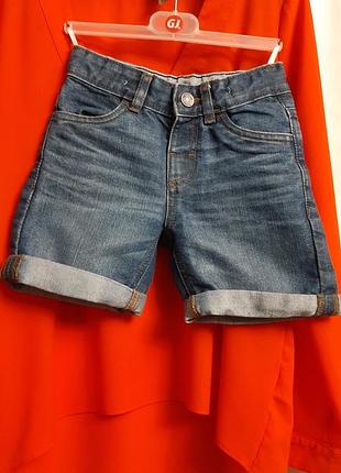Шорты детские джинсовые рост 104см palomino