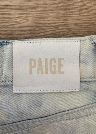 Нова джинсова мініспідниця paige aideen skirt6 фото