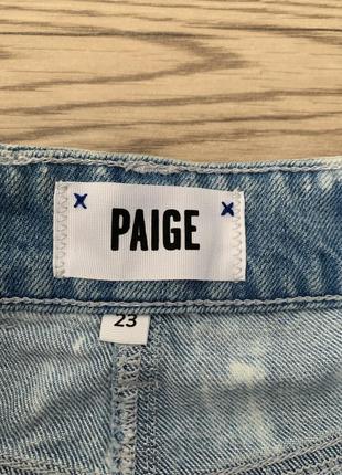 Нова джинсова мініспідниця paige aideen skirt3 фото