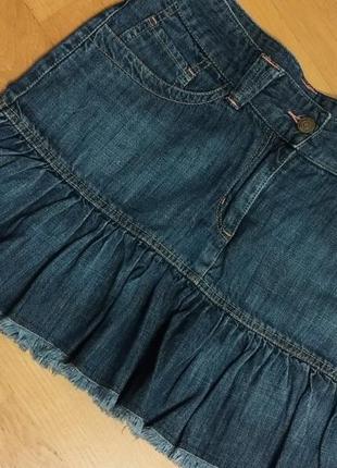Красивая джинсовая юбка next. размер 10.