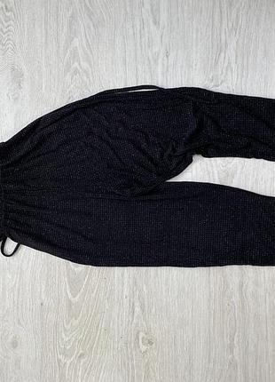 Вечерний комбинезон праздничный блестящий с люрексом