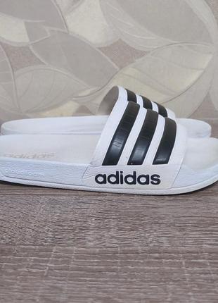 Чоловічі шльопанці, тапки, сланці adidas adilette size 42/26.5