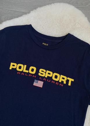 Polo ralph lauren женская фирменная футболка2 фото