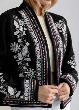 Стильный кашемировый жакет пиджак женский5 фото
