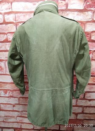 Куртка полевая оригинал м-65 редкая винтажная3 фото