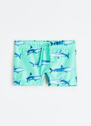 Шортиплавки шорты swimming shorts pool оригінал h&m