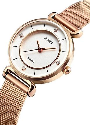 Женские часы skmei batterfly steel наручные женские часы наручные женские часы часы женские на руку