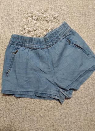 Джинсовые шорты zara р. s