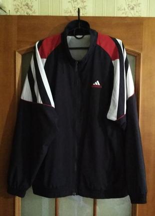 Мужская винтажная олимпийка кофта adidas vintage (l-xl)