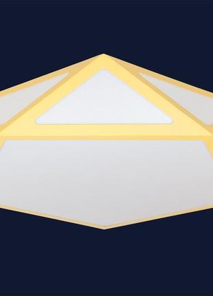 Плоский потолочный светильник 752l67 yellow
