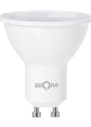 Світлодіодна лампа mr16 gu10 9w 220v 4500к вт-594 матова biom1 фото