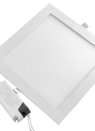 Світильник світлодіодний врізний downlight 9w квадратний 2700k