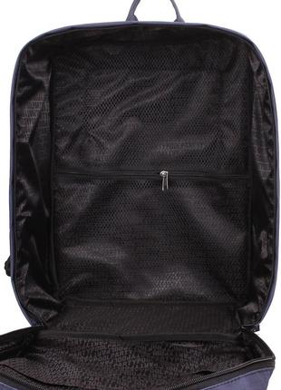 Рюкзак для ручной клади airport 40x30x20см wizz air / мау синий5 фото