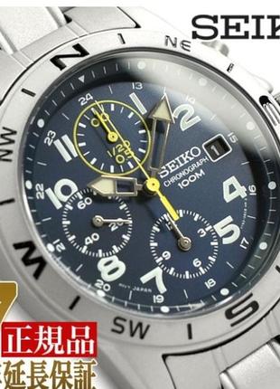 Годинник seiko чоловічий хронограф 100 м