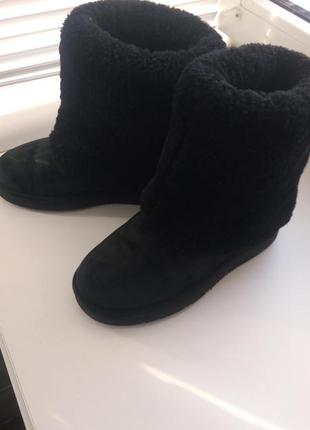 Ugg australia patten black 35-36 р. устілка 23 див.3 фото