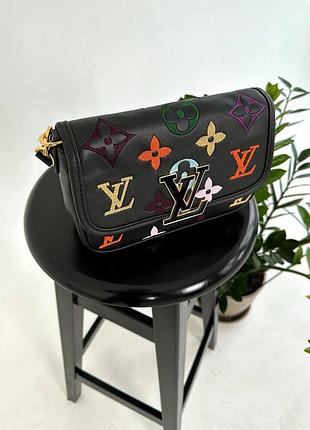 Louis vuitton buci black rainbow 3