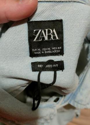 Сорочка куртка джинсова стильна zara6 фото