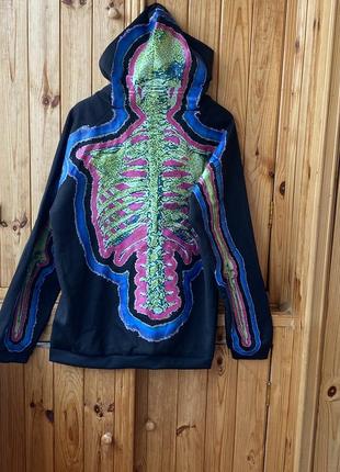 Худі ноунейм bones skeleton y2k, cybery2k he (nike, adidas, puma, levi's,  dime, big boy, bb simon] — ціна 1200 грн у каталозі Чоловічі худі ✓ Купити  чоловічі речі за доступною ціною на