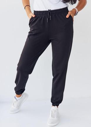 Женские спортивные штаны size+ темно-синие  ⁇  69466