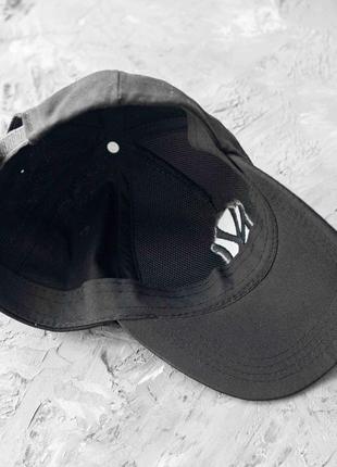 Мужска черная кепка new york yankees  из хлопка фиксируется на липучке размер 55-59 нью йорк5 фото