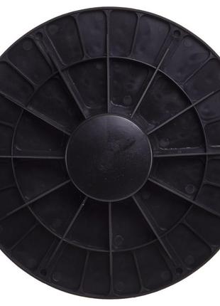Диск балансувальний zelart fi-2581 38х8 см чорний-сірий4 фото