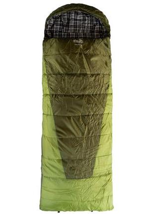 Спальный мешок tramp sherwood long одеяло левый dark-olive/grey 230/100 utrs-054l-l