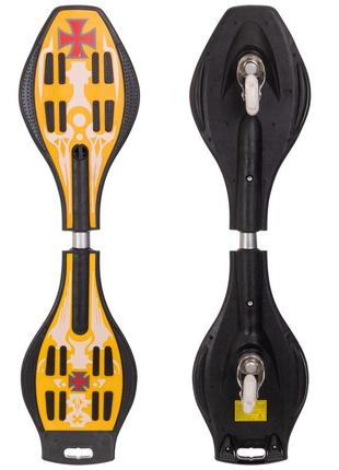 Скейтборд двухколесный ripstik роллерсерф sport trade sk-02 цвета в ассортименте