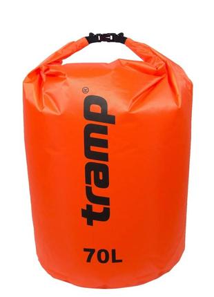 Гермомішок tramp pvc diamond rip-stop помаранчевий 70л (utra-209-orange) (tra-209)