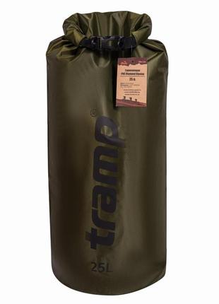 Гермомешок tramp pvc diamond rip-stop оливковый 25 л (utra-118-olive)