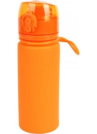 Бутылка силиконовая tramp 500 мл orange trc-093-orange