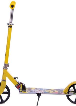 Самокат двоколісний scooter кольору в асортименті3 фото